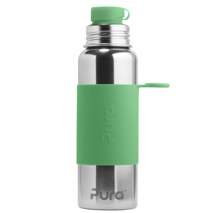 Nerezová láhev se sportovním uzávěrem, Pura 850 ml