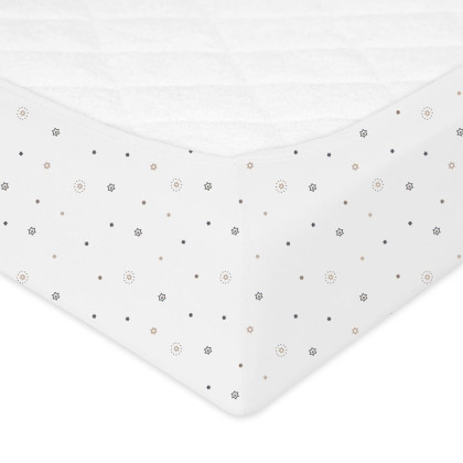 Nepromokavé prostěradlo jersey Print 60 x 120 cm Babymatex