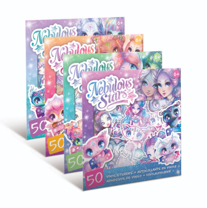 Dekorativní vinylové samolepky set Nebulous Stars