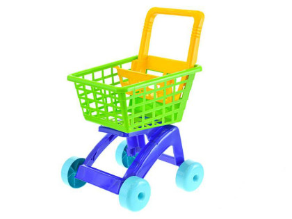 Nákupní vozík zelený 