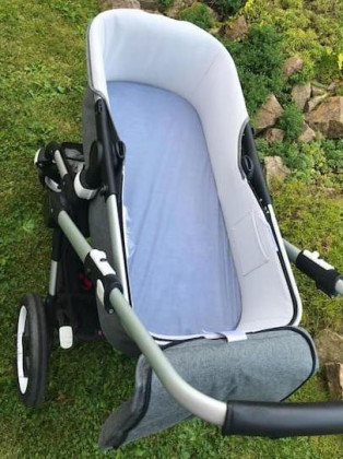 Nepromokavé prostěradlo do kočárku Tencel