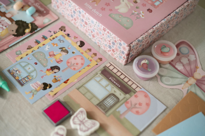 Kreativní sada XL Rosa & Friends Little Dutch