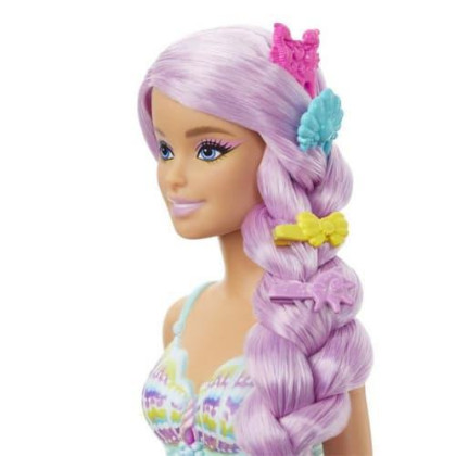Pohádková panenka s dlouhými vlasy - mořská panna Barbie