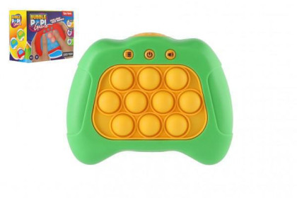 Bubble pops Praskající bubliny silikon - postřehová hra na baterie