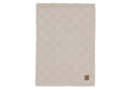 Deka 75 x 100 cm Box Knit Warm Sand Jollein