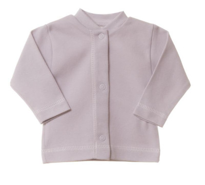 Bavlněný kabátek s dlouhým rukávem MKCool Sv. šedý