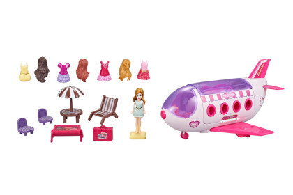 Letadlo pro panenky s doplňky