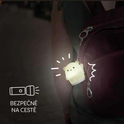 Silikonové závěsné LED světýlko Zopa