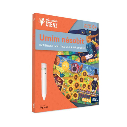 Kouzelné čtení interaktivní tabulka Umím násobit Albi