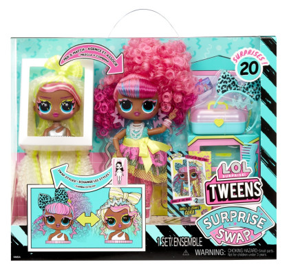 L.O.L. Surprise! Swap Tweens panenka a mini Tweens česací hlava Cora
