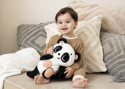 Usínáček Panda Black & White Tiny Love