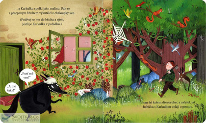 Kniha Nakoukni do pohádky – Červená karkulka