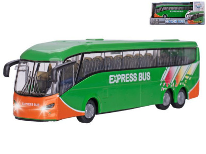 Autobus 18,5 cm zpětný chod Kids Globe Traffic