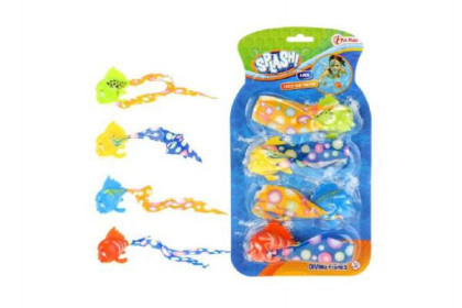 Rybičky na potápění v bazénu 4ks