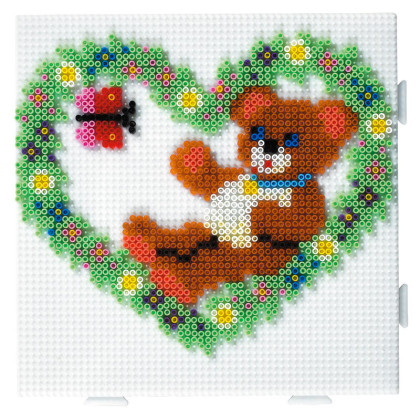 Podložka na zažehlovací korálky - velký čtverec napojovací MINI Hama