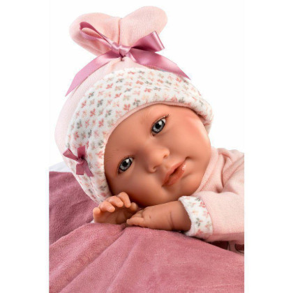 New Born 74014 Llorens - Realistická panenka se zvuky 42 cm