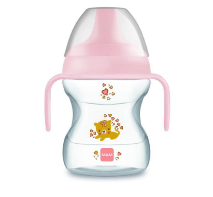 Hrnek Learn to drink cup 190 ml 6+MAM