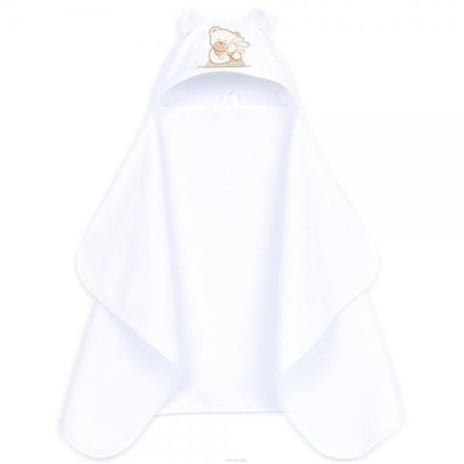 Maxi osuška pončo s kapucí 70 x 120 cm