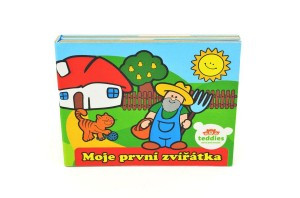 Knížka leporelo Moje první zvířátka