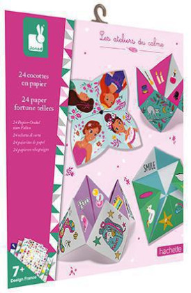 Atelier Origami papírové skládačky Nebe peklo ráj Mini 7+ Janod