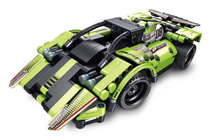 Stavebnice auto RC 2 v 1 na baterie 2,4 GHz 335 dílků iM.Master