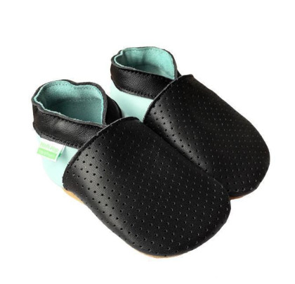 Kožené capáčky Barefoot Vel. XL (18-24 měs.) Hopi Hop