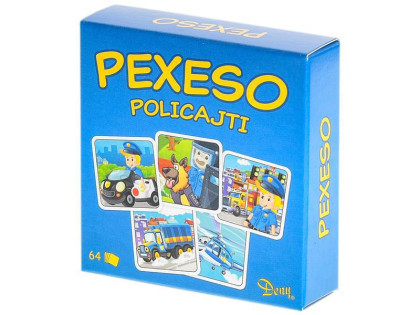 Pexeso Policisté 64 ks
