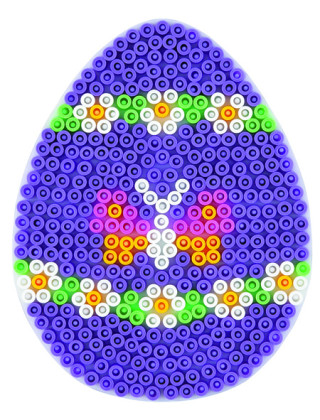 Podložka na zažehlovací korálky Hama Vajíčko MIDI