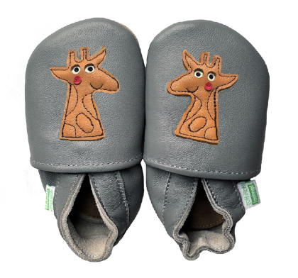 Kožené capáčky Barefoot Vel. XL (18-24 měs.) Hopi Hop
