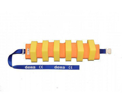 Pěnový plavecký pás 1300 mm žlutý