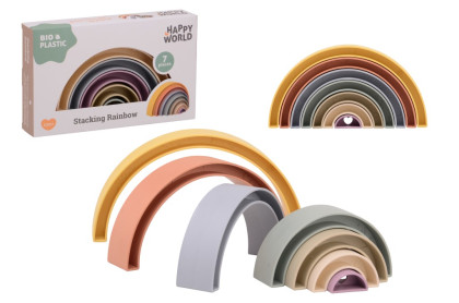 Skládačka duha Happy World bio plastic 