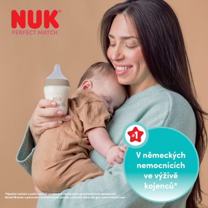 Perfect Match savička Flow Control (6+m) 2 ks box Nuk