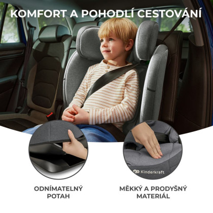 Autosedačka Oneto3 i-Size 76 - 150 cm + Isofix Kinderkraft