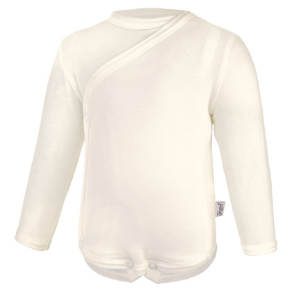 Body tenké zavinovací DR Outlast® UPF 50+ bílá káva Little Angel