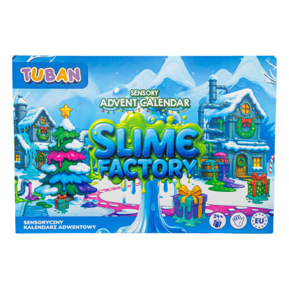 Senzorický adventní kalendář Slime Factory