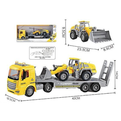 Kamion s nakladačem na baterie