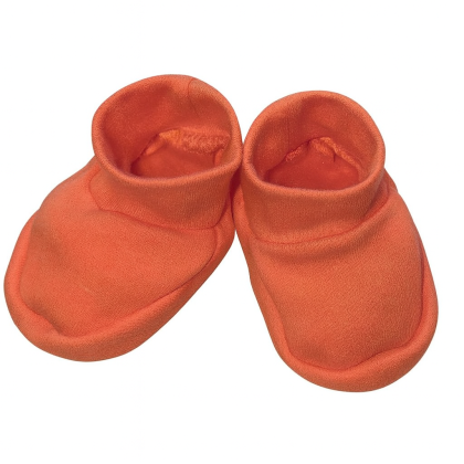 Kojenecké bavlněné capáčky uni korálové Baby Service