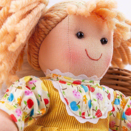 Látková panenka Daisy 28 cm Bigjigs Toys