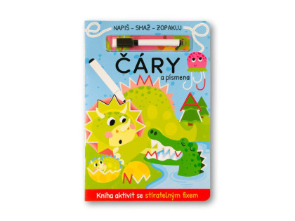 Čáry a písmena - Napiš, smaž, zopakuj