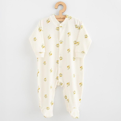 Kojenecký overal z organické bavlny Olivy New Baby