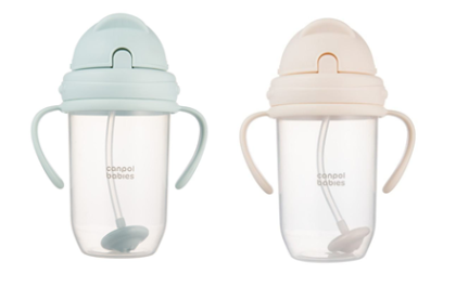 Hrneček nevylévací se slámkou a závažím 270 ml Canpol babies 