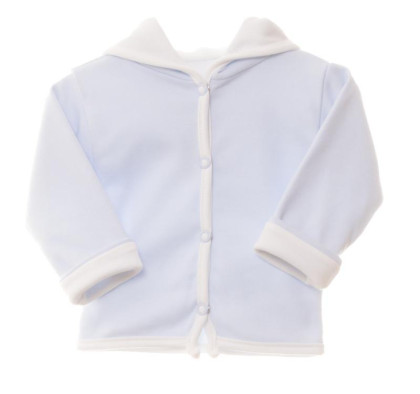 Oboustranný kabátek s kapucí MKCool Světle modrý