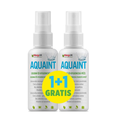100% ekologická čisticí voda 2 x 50 ml Aquaint