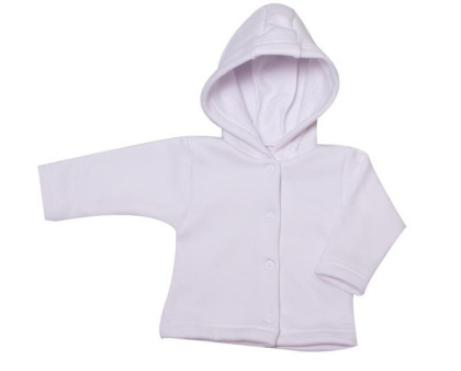 Dětský teplákový kabátek s kožíškem a kapucí MKCool Vanilka