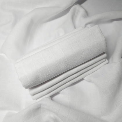 Tetra Osuška bílá bavlna 2 ks 90 x 100 cm 100 % bavlna Prem