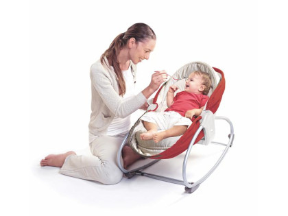 Lehátko 3v1 Rocker Napper červené Tiny Love
