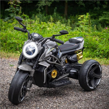 Dětská elektrická motorka Calabre černá Baby Mix
