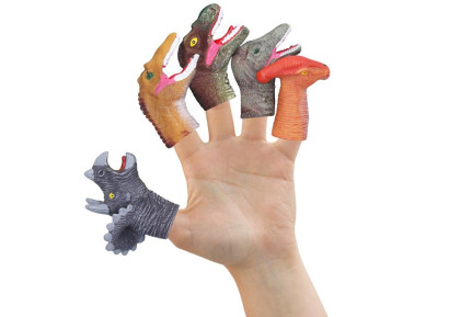 Dinosauři na prsty 5 ks