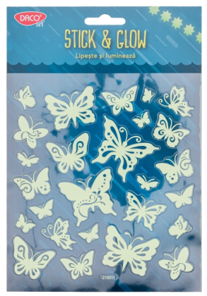 Svítící samolepky 