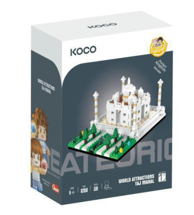 Stavebnice mini Taj Mahal 539 ks Koco